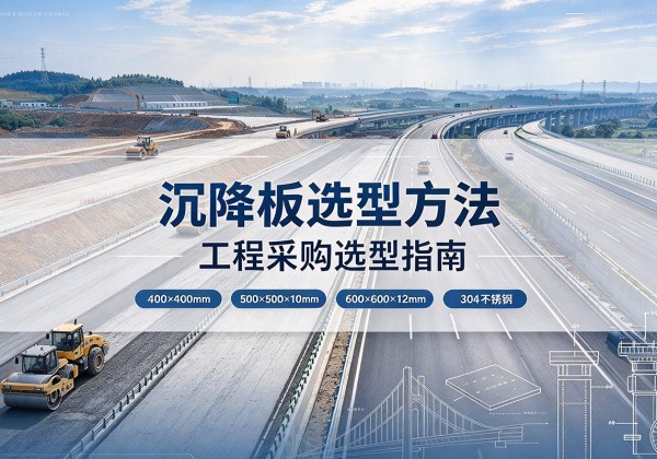七星关沉降板选择方法
