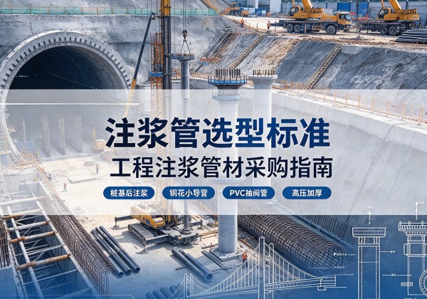 七星关注浆管选型标准